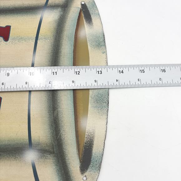 Vtg Java Jolt Tin Wall Mount Coffee Sign Restaurant Cafe Retro Collectible Metal - Picture 3 of 5